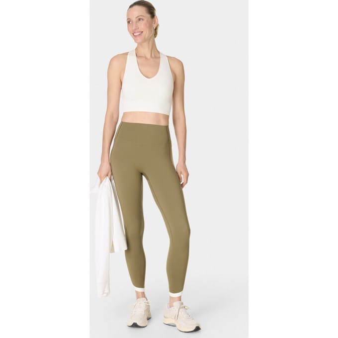 Sweaty Betty Stamina Soft Touch Voop Bra WIT - Maat S