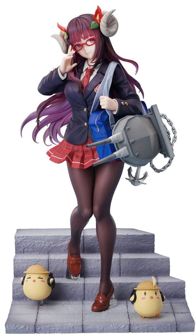 Azur Lane PVC Statue 1/7 Suruga Straightfaced Model Student Ver. 25 cm