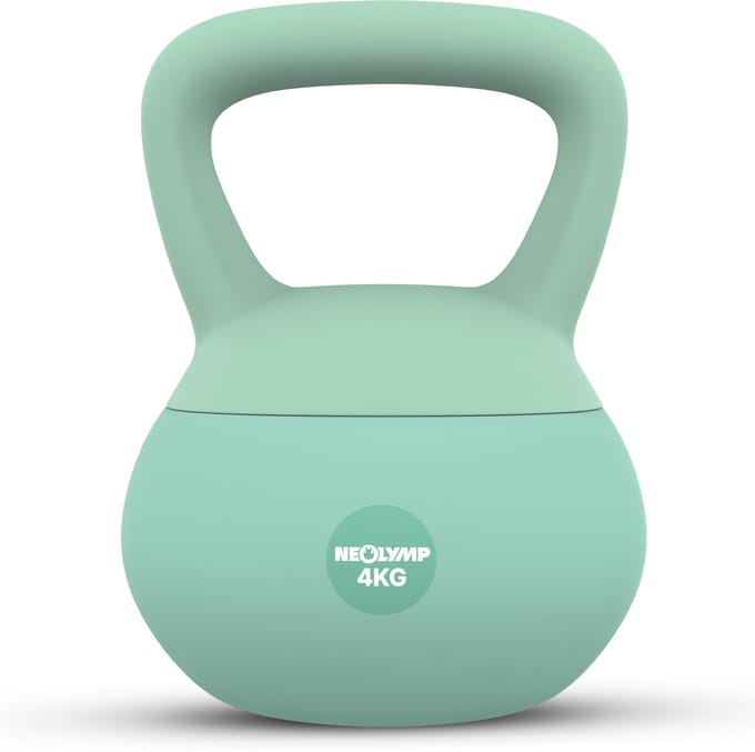 NEOLYMP 4 kg Soft Kettlebell voor beginners – Ergonomische grip, ideaal voor cardio