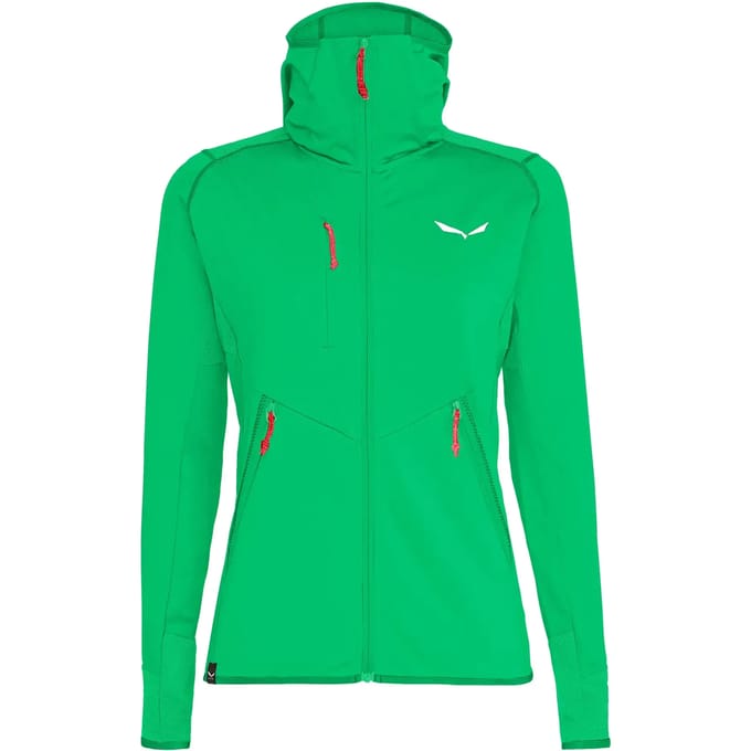 Hybride damesjack met capuchon Salewa Agner