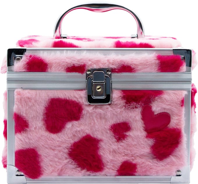 Create it! - Make-up Case Fluffy Hartjes