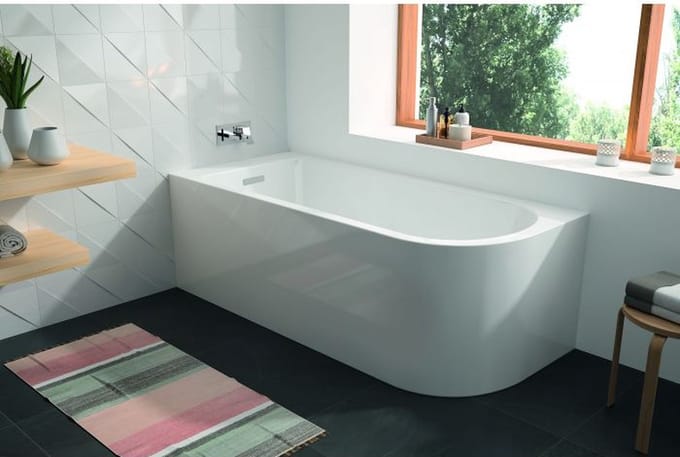 Allibert Serena Losstaand Bad G 170x75cm Wit Glanzend
