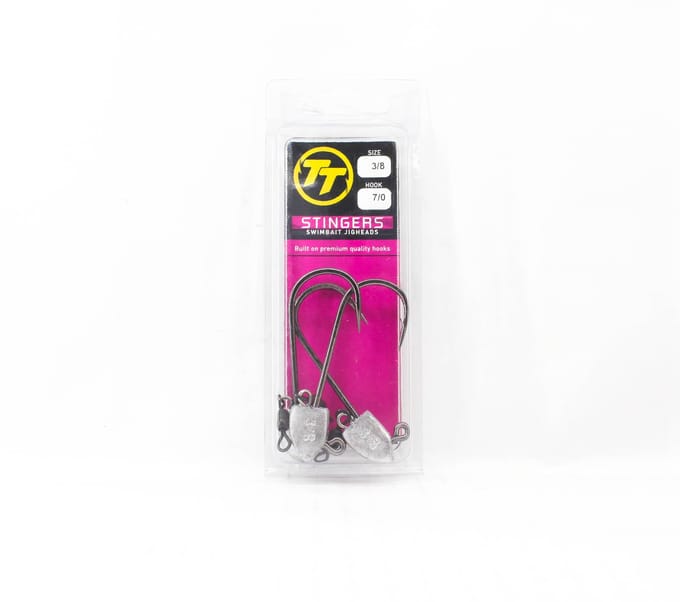 Tête plombée Tackle Tactics TT Stingers 3/8 oz 6/0 3/paquet (2218)