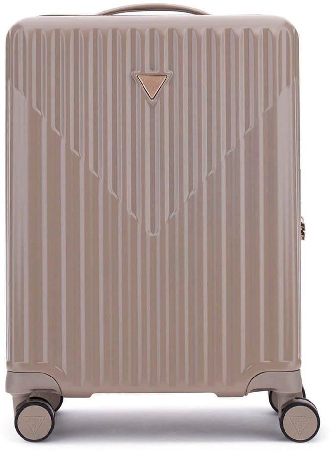 GUESS trolley Centennial 18 In 8-Wheeler Light Coffee Taupe 55cm