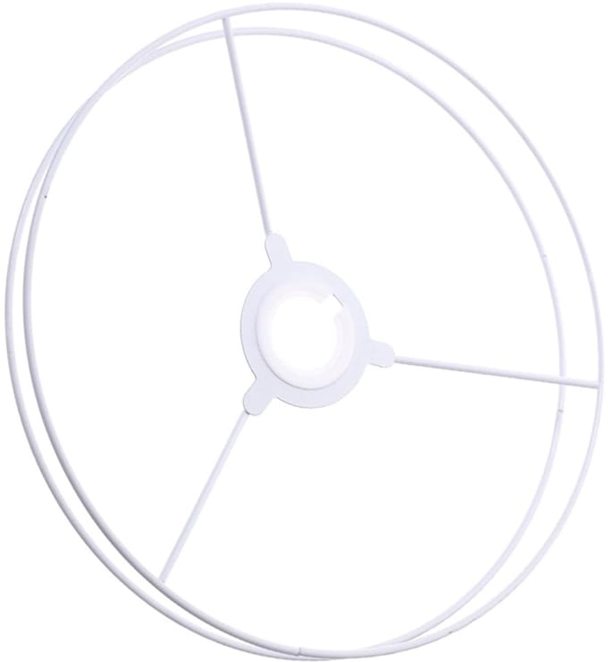 Allecto - Lampshade Frame - Diy Lampenkap - Modern Design - Wit