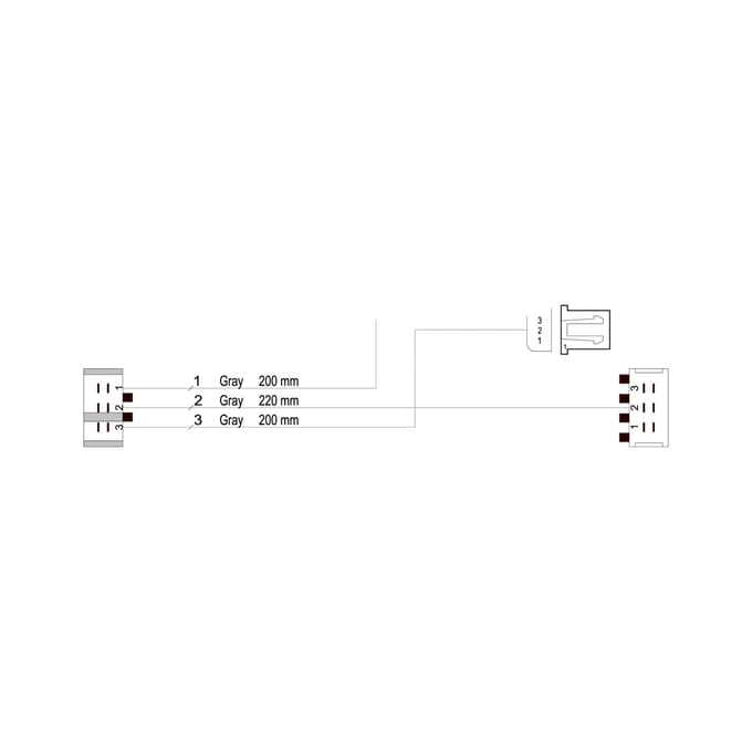 AEG kabel, gebruikersinterface-bord, module, XC1BS003/BC004 140166664015