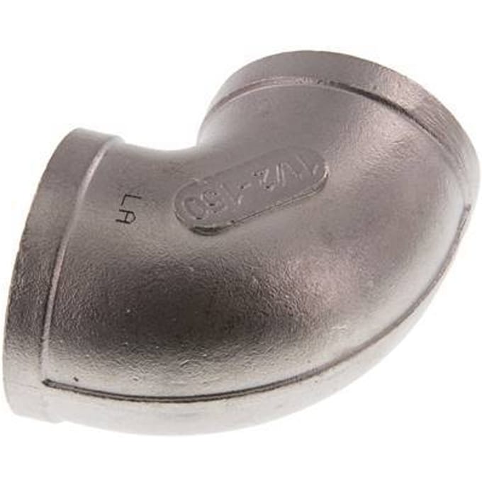 1 1/2'' NPT RVS L-Fitting 90graden 16 Bar - FL2E-F-SH-112N