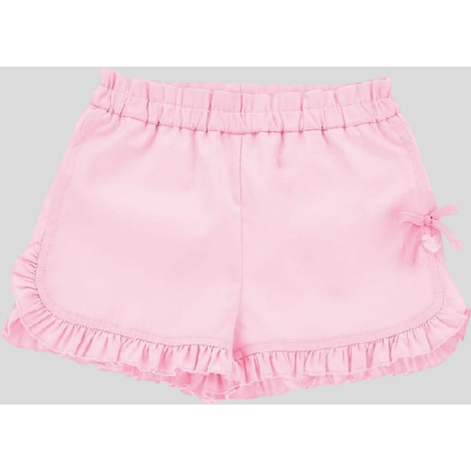 shorts met volant roze meisje