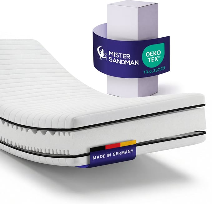 Matras - 180x200 - koudschuim - premium plus tijk - 15 cm - Gemiddeld