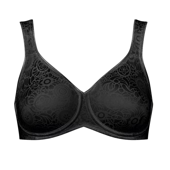 Minimizer-beugelbeha met bloemenmotief, model 'Lovely Minimizer'
