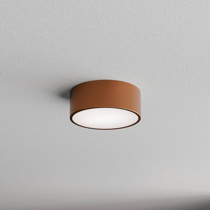 TEMAR LIGHTING Plafondlamp Cleo 200, koper, sensor, IP20, Ø 20 cm, E27