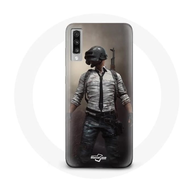 Samsung Galaxy A70 hoesje PUBG Videogameserie