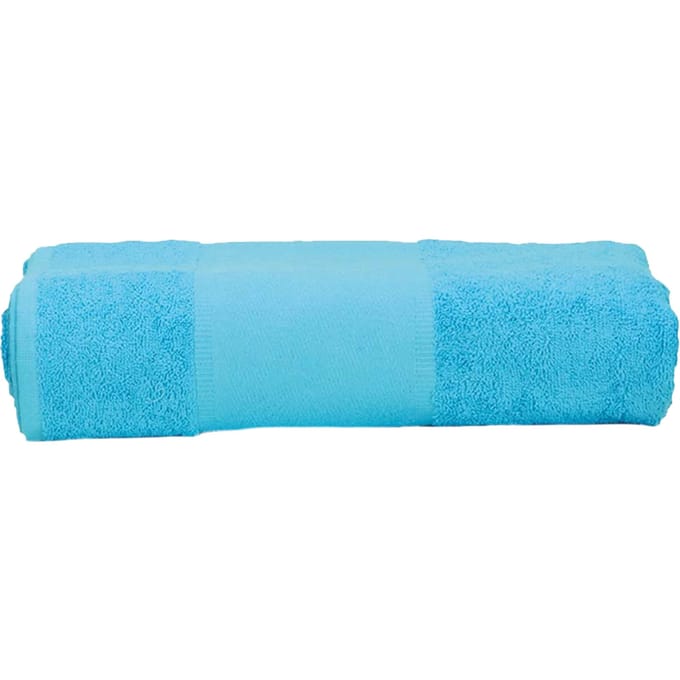 ARTG Print-Me-handdoek (Aqua Blauw)
