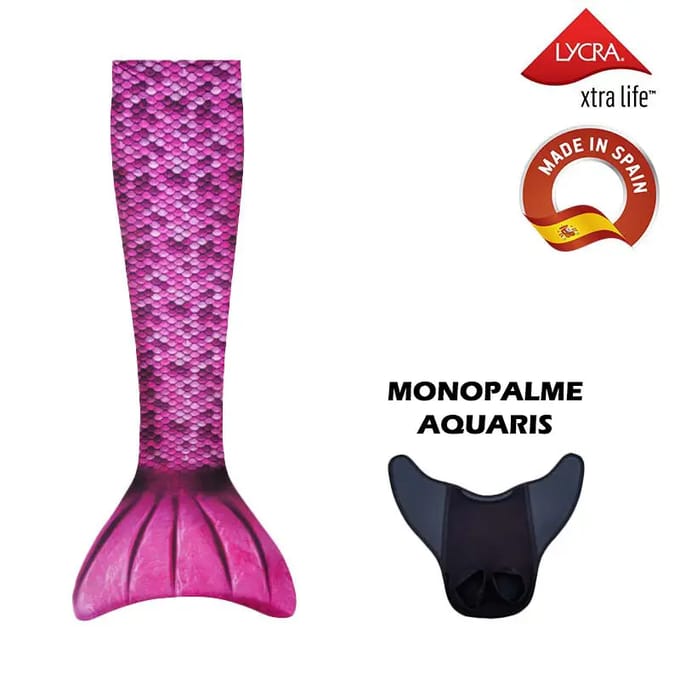 Zeemeermin kostuum met monovins Aquaris Kuaki Mermaids
