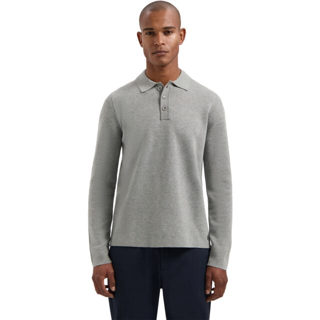 Dstrezzed Ds_chev Polo Ghost Grey Taglia: S | Maglie a manica lunga Outlet | Uomo | Grigio
