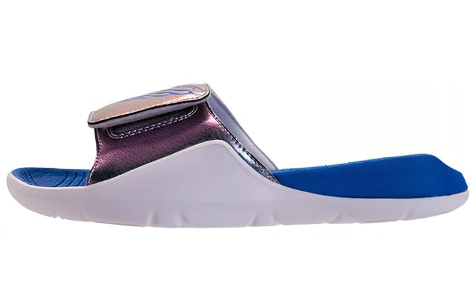 Air Jordan Hydro 7 Slippers 'Wings Grey Royal' Gs AA2516-007 36