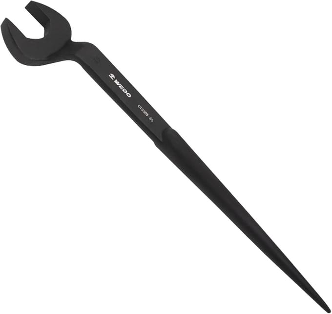 Steeksleutel met Open Uiteinde Kniestuk 32 mm Chroom-Vanadiumstaal Lange uitvoering