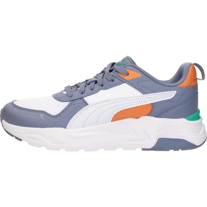 PUMA Unisex Trinity 2 Lt Junior White-silver Mist-gray Sky Taglia: 38 | Scarpe Sportive Outlet | kids | Bianco