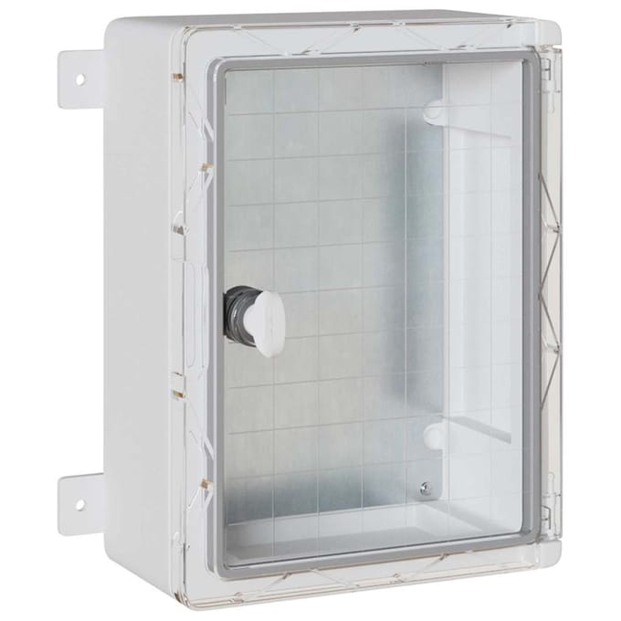 vidaXL - Besturingskast - Grijs - 32 - x - 13 - x - 33 - cm - ABS - Kunststof