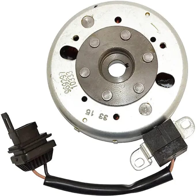 Motor ontsteking vliegwiel 12 polen SGR Piaggio 50/100 4 Tempi