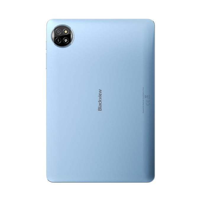 Tablette Blackview 20 WiFi Android 15, 12 Go de RAM + 64 Go de ROM / Tablette 6600 mAh 2 To, Caméras 5MP+8MP, Écran IPS HD+ de 10,1 , Haut-parleurs Doubles/OTG bleu