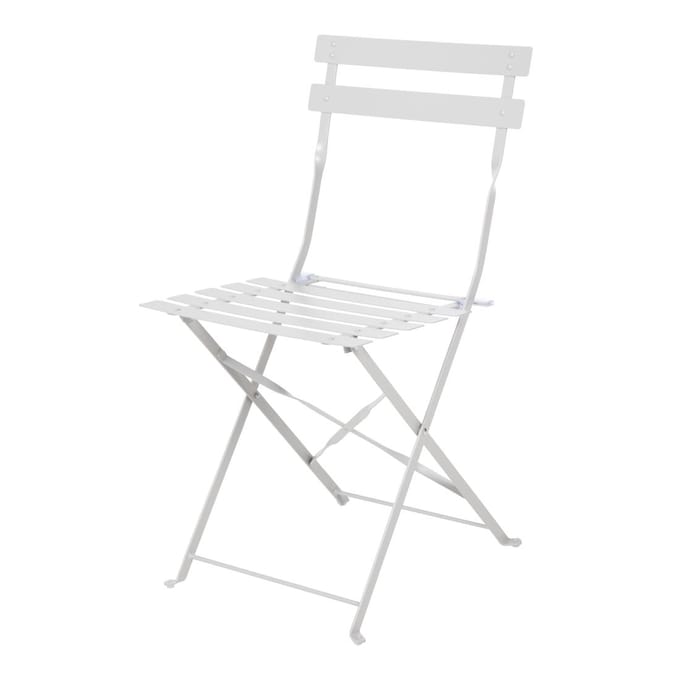 Bolero opklapbare terrasstoelen grijs (2 stuks)