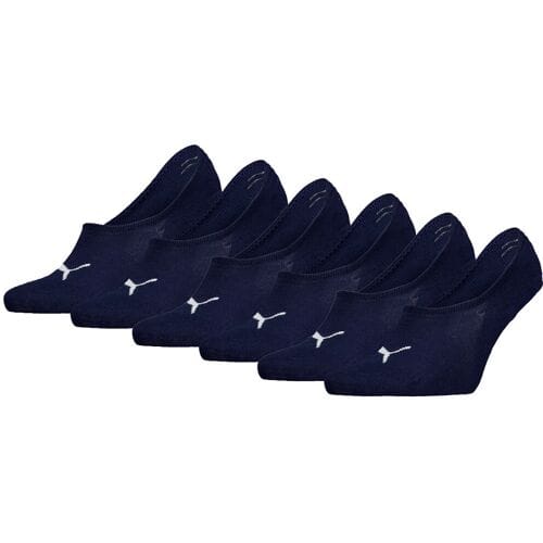 Puma Footies High Cut - 6 paar - Navy - Maat 39/42