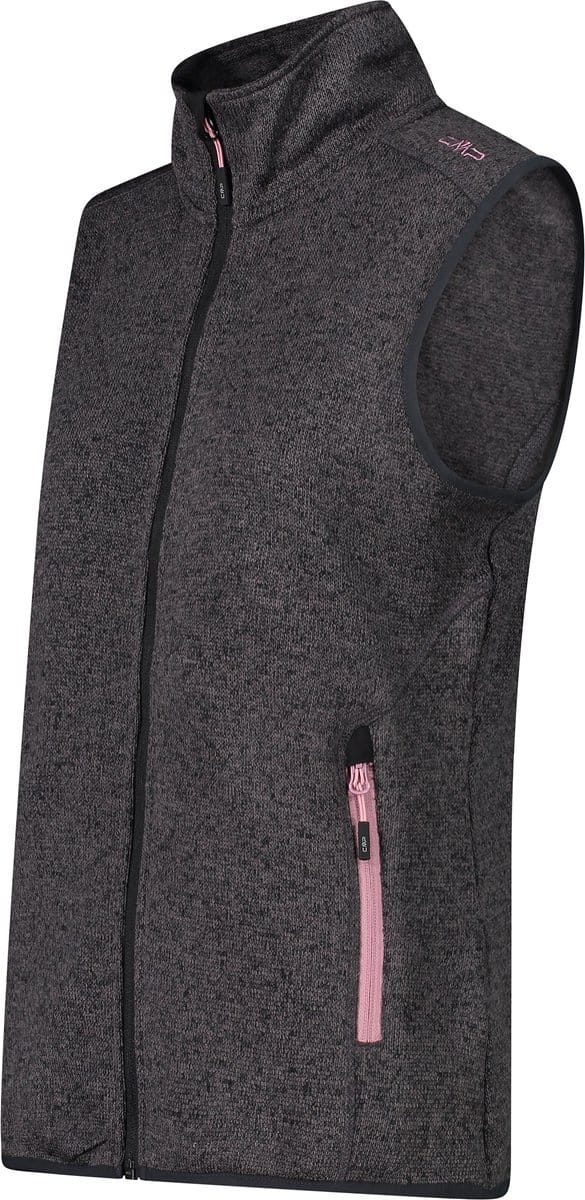 CMP Strick Fleece - Nero-fard - Maat Damen_EU 44