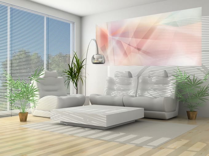 Modern Abstract Art Prism Photo Wallcovering