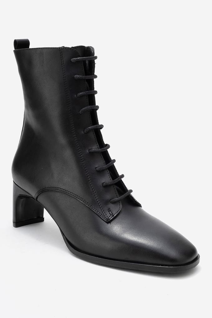 Sudy Leren Veterschoen Laars (Dames)