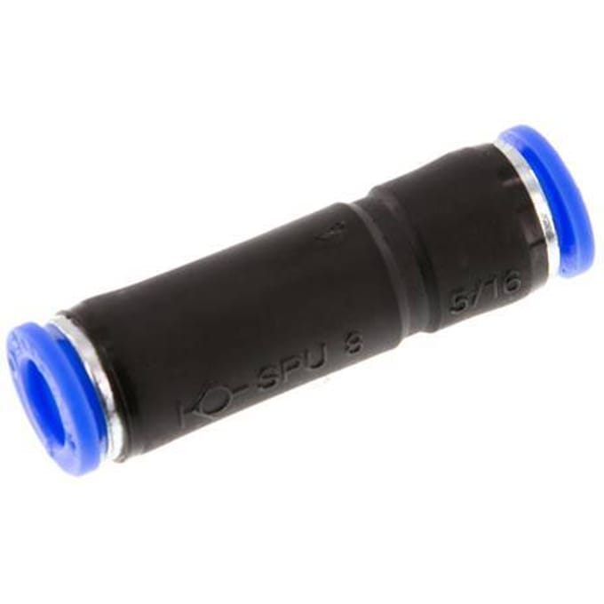 8mm Zelfsluitende Insteekkoppeling Vernikkeld Messing/PBT 0-10 bar