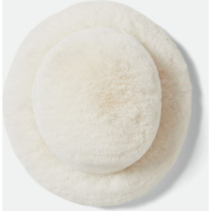 Brixton Hoed - Dion Packable Winter Bucket Hat - voor Vrouwen - crème
