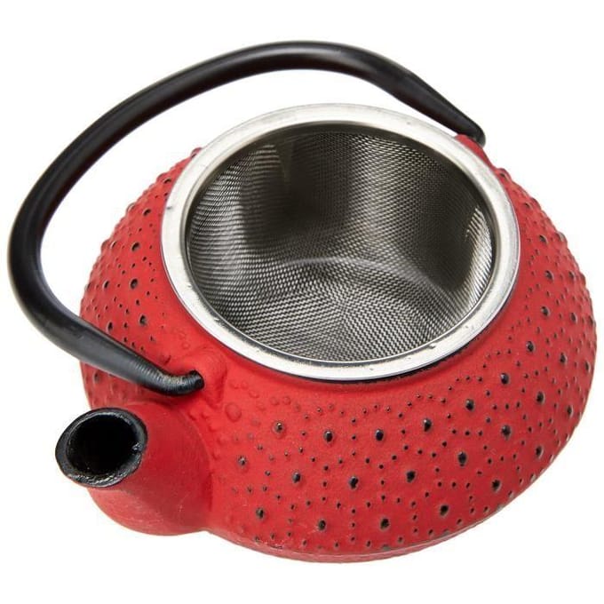 IBILI Théière - 0,30 l - Fonte rouge rouge