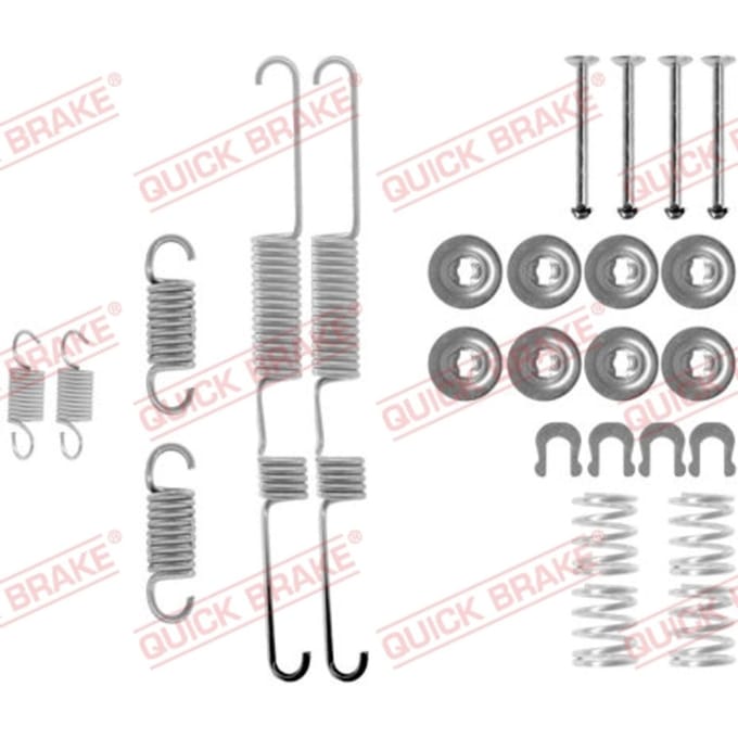 Toebehorenset, remschoenen QUICK BRAKE 105-0733