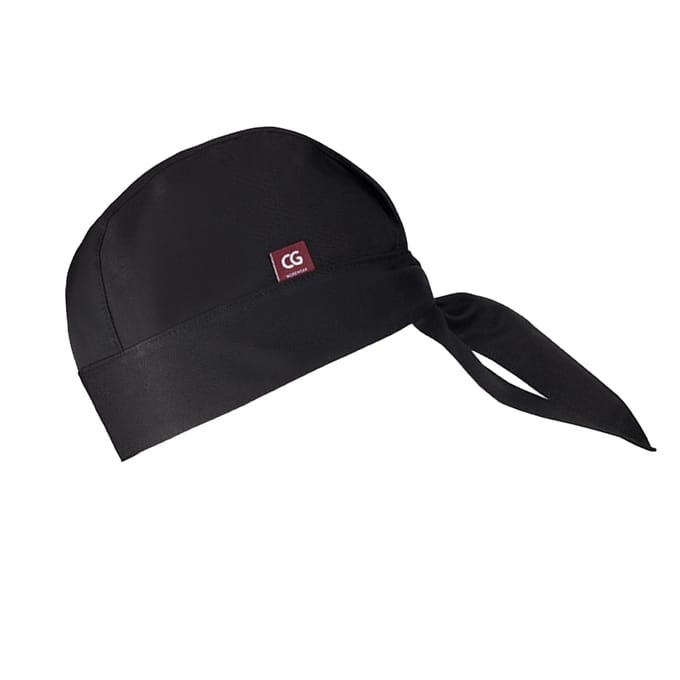 CG Workwear Prato klassieke koksmuts (Zwart)