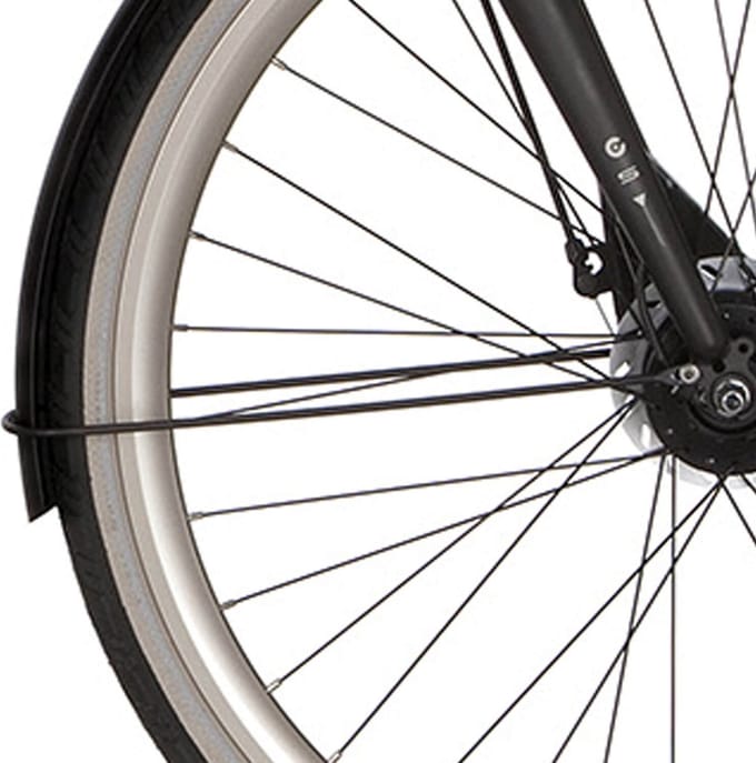 Cortina Spatbordstang voor 28 Speed matt licorice