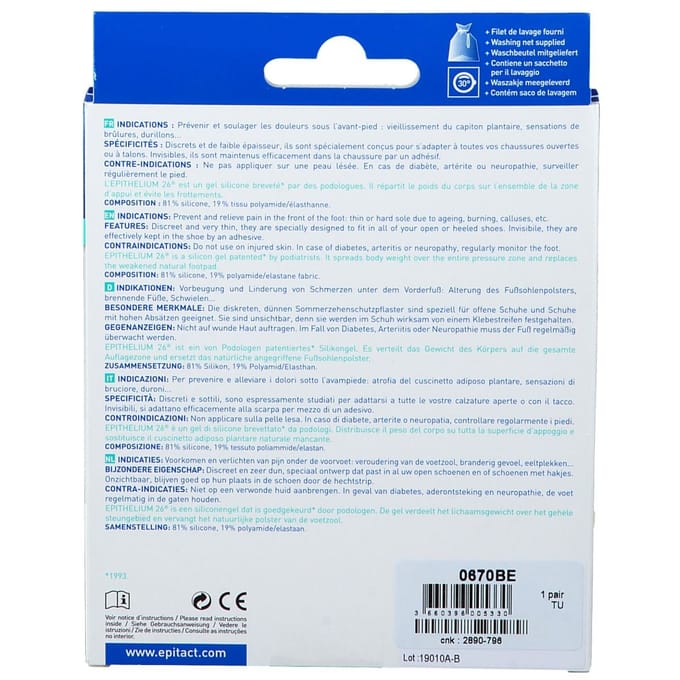 Epitact® Bescherming Pijnlijke Voetzool - Eelt 1 Verband(en)