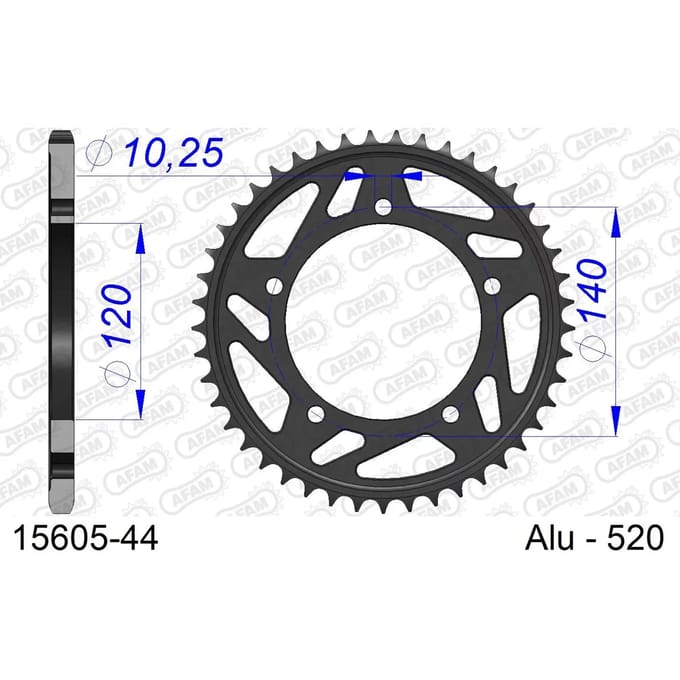 Tandwiel Afam 520 44 dents