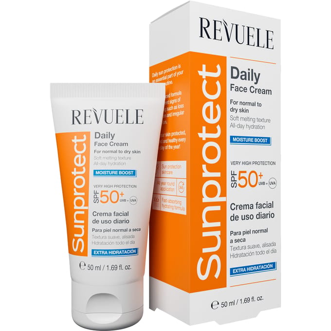 Revuele - Sunprotect Daily Face Cream Moisture Boost SPF 50 - 50ml