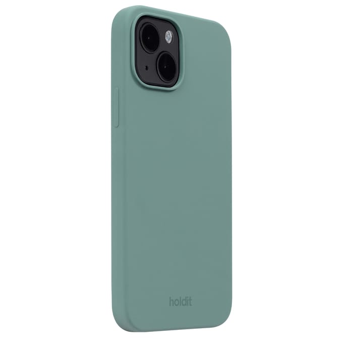 Holdit Silicone Case geschikt voor Apple iPhone 14 / 13 - Moss Green