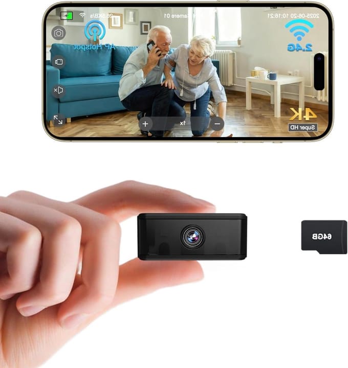 Verborgen Camera - Spy Camera - Spionage - Binnen Camera