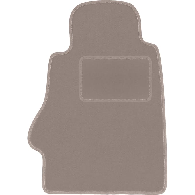 Beige bestuurdersmat voor: Toyota MR2 ZZW30 coupé (1999-2007)