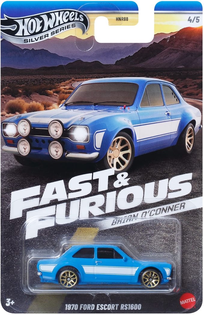 Ford Escort RS1600 | Fast & Furious | 1:64 HotWheels JBY32