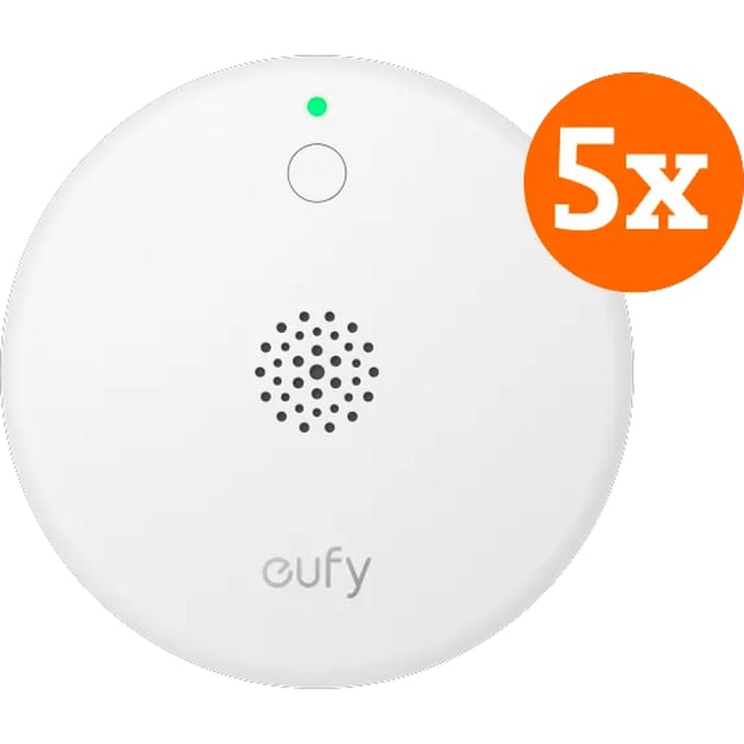 Eufy Rookmelder E10 5-Pack