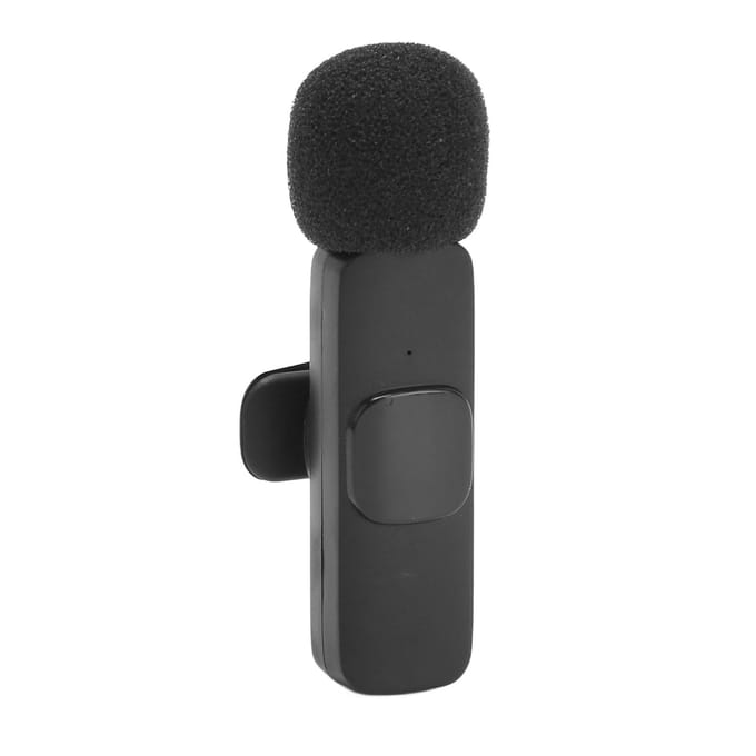 3.5mm Draadloze Lavalier Reversmicrofoon Intelligente Ruisonderdrukking Automatische Koppeling Clip-On Microfoon