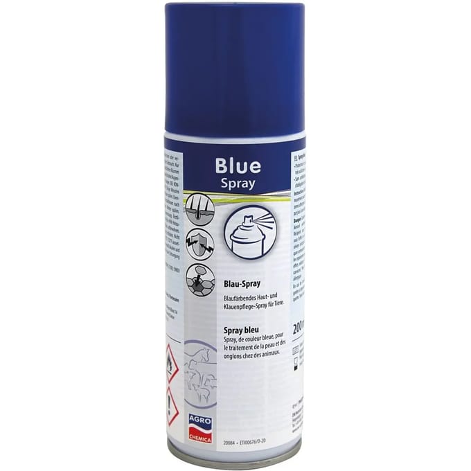 Blauwe spuitbus Kerbl