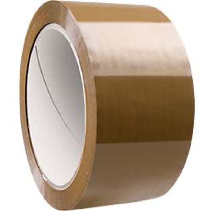 Verpakkingstape Classic, B 50 mm x L 66 m, bruin, 36 rollen