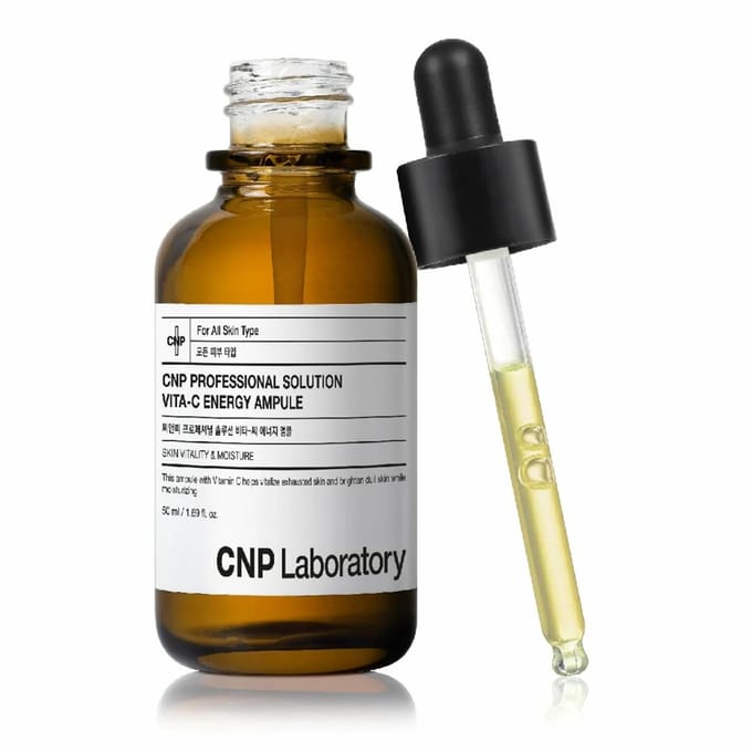 CNP Laboratory CNP Professional Solution Ampoule Énergie Vita-C 50 ml + CADEAU ALEATOIRE black