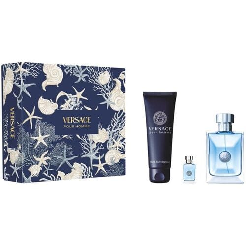 Versace Pour Homme cadeauset (100 ml EDT + 148 ml douchegel + 5 ml mini)