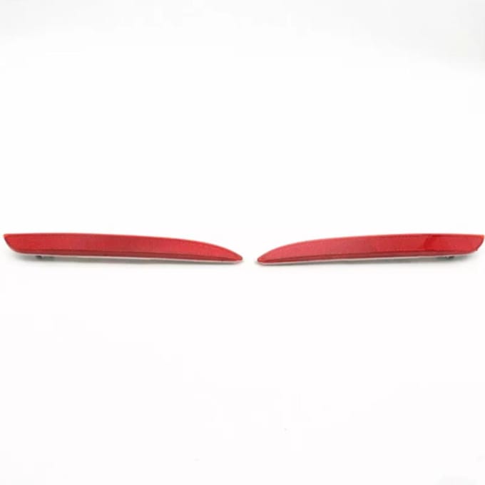 Links & Rechts Rode Achterbumper Reflector Voor Mazda 3 2008-2012 BFF4-51-5M0AF pink
